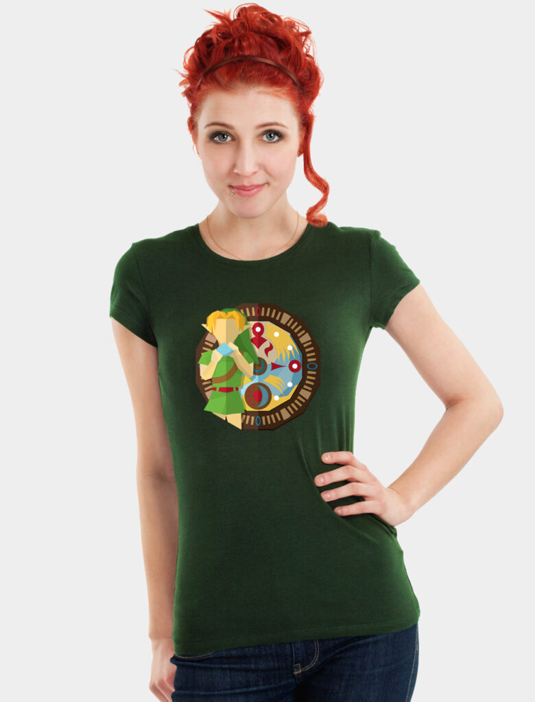 Save Termina with our Zelda inspired shirt