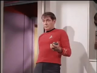 Star Trek fact: Beam Me up, Scotty!