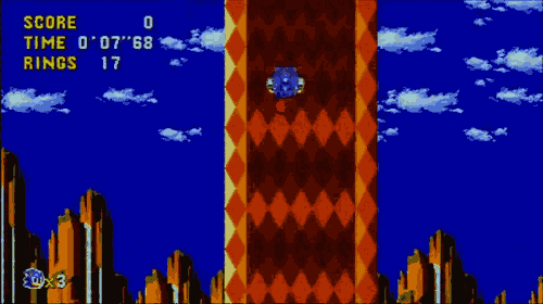 Future, past? Sonic CD traveled through time!