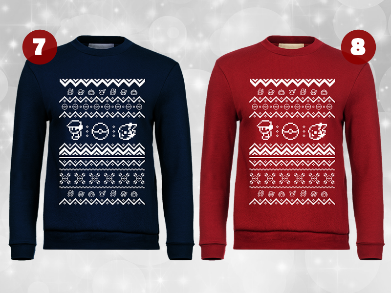 gaming Christmas gifts - ugly sweaters