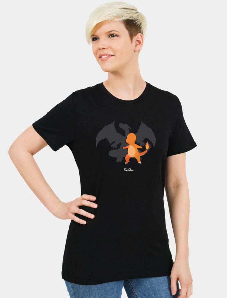 Celebrate Fire Pokemon with our Evolution of Fire shirt!