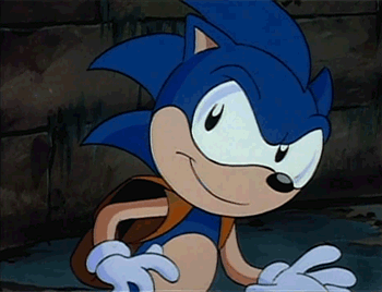 When sonic met sally in Sonic the Hedgehog SATM