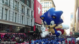 Sonic at Macy's Parade