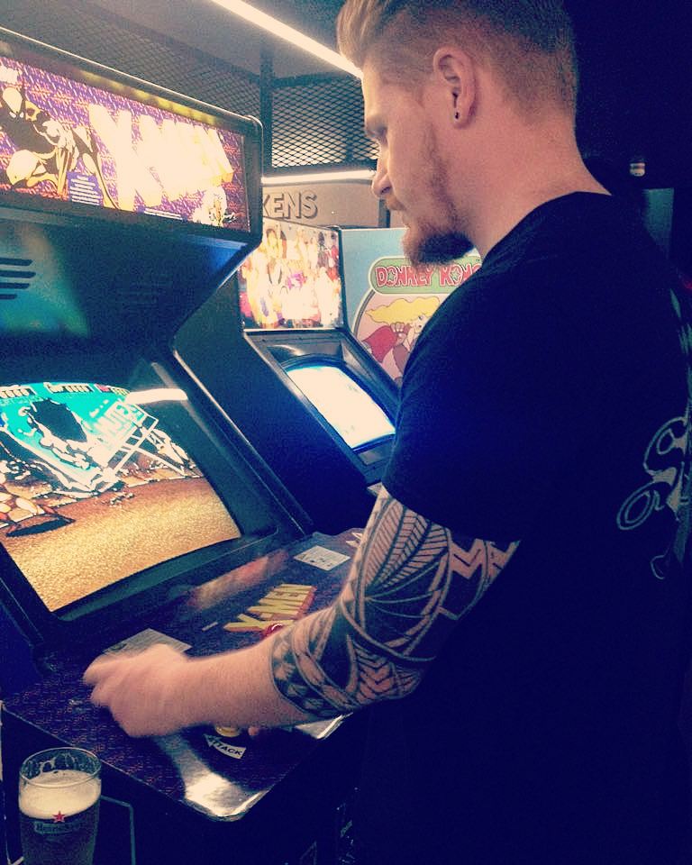 Playing arcade games - Retro Gamer Ireland
