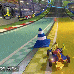 See a bomb in Mario Kart? Good luck