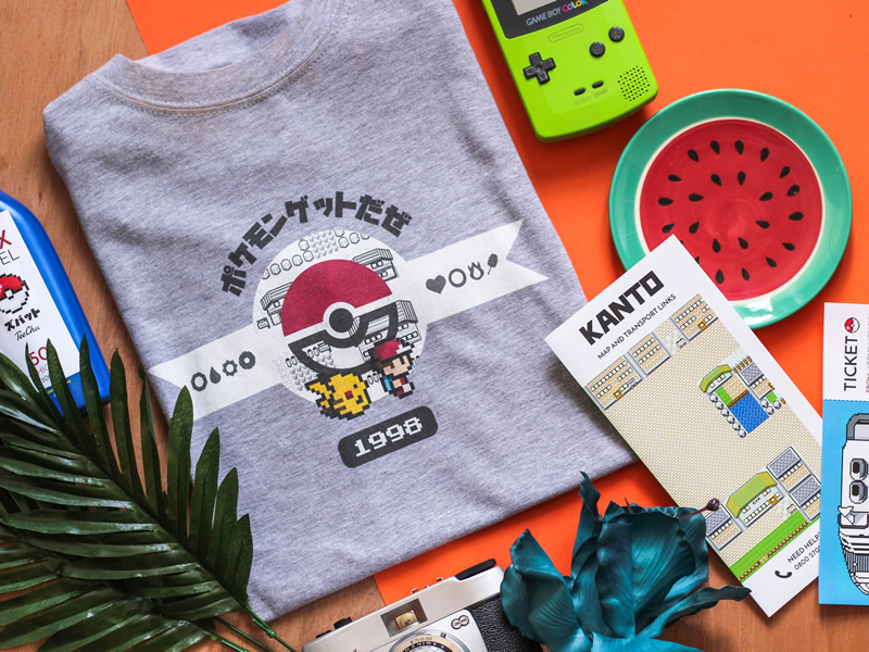 A classic Pokémon-inspired shirt