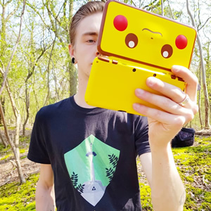 Hyrule's finest warrior @hylianstallord is exploring nature in his Zelda tee!