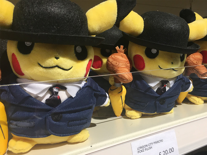 The adorable London City Pikachu