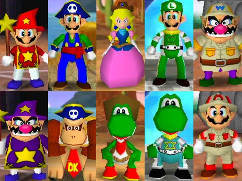 Costumes made Mario Party 2 iconic