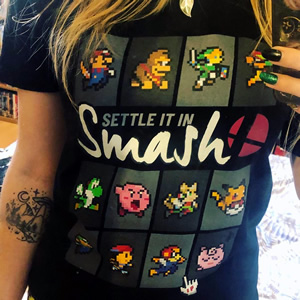 Throwing it back to the OG Smash with Nintendo super-fan @ferntendo64 - Great shot!