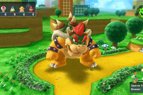 Bowser Party in Mario Party on Wii U
