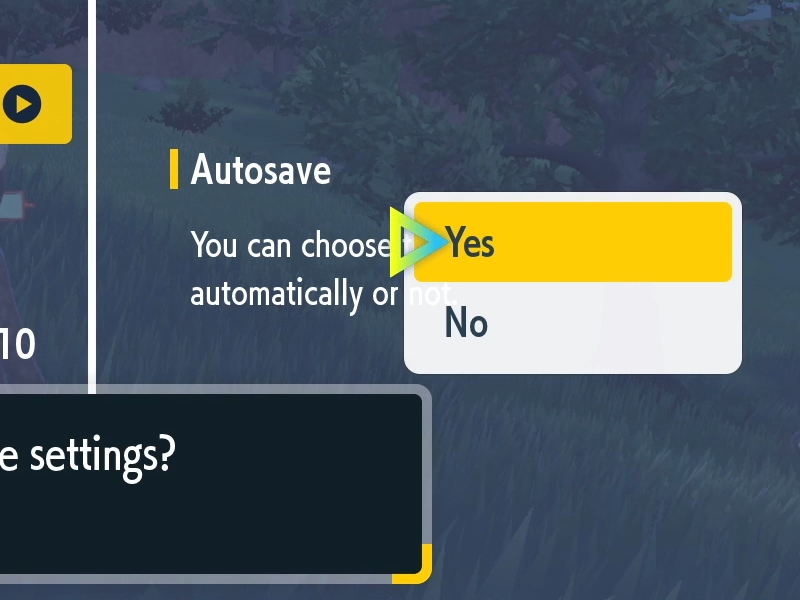 How to disable autosave in Pokemon Scarlet and Violet