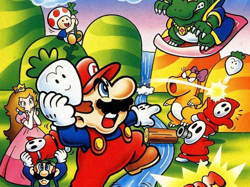 Official artwork for Super Mario Bros 2 - the game celebrates a milestone anniversary in 2023