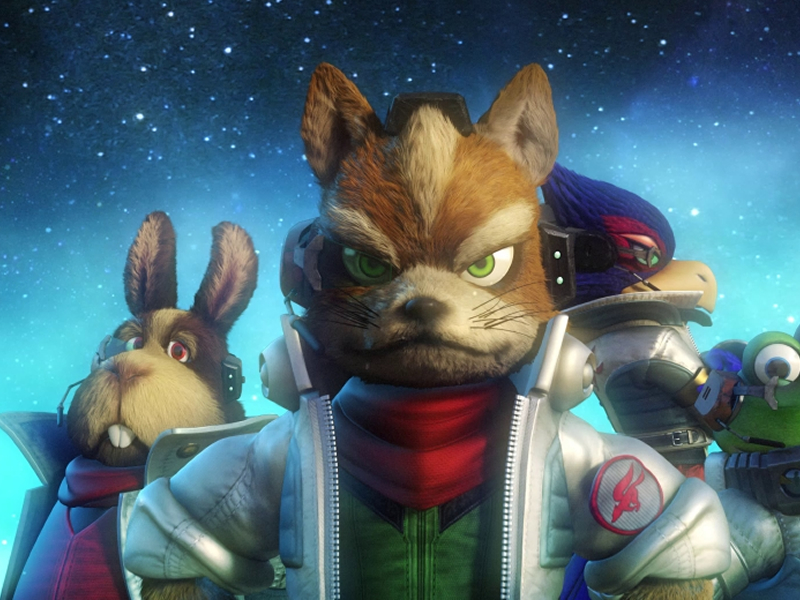 A picture of Star Fox Zero on Switch