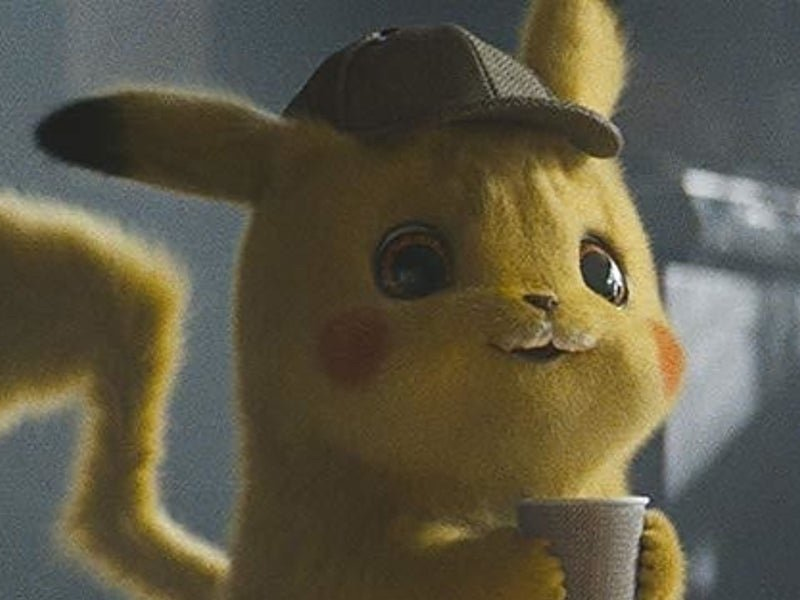 Picture of Pikachu from Detective Pikachu