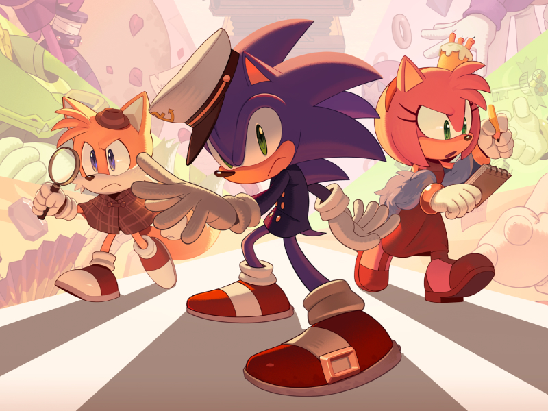 Concept art from Sonic