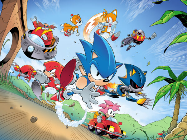 Concept art of Sonic R by Richard Elson (STC)