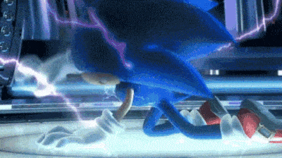 Animation of Sonic transforming into a Warehog in Sonic Unleashed