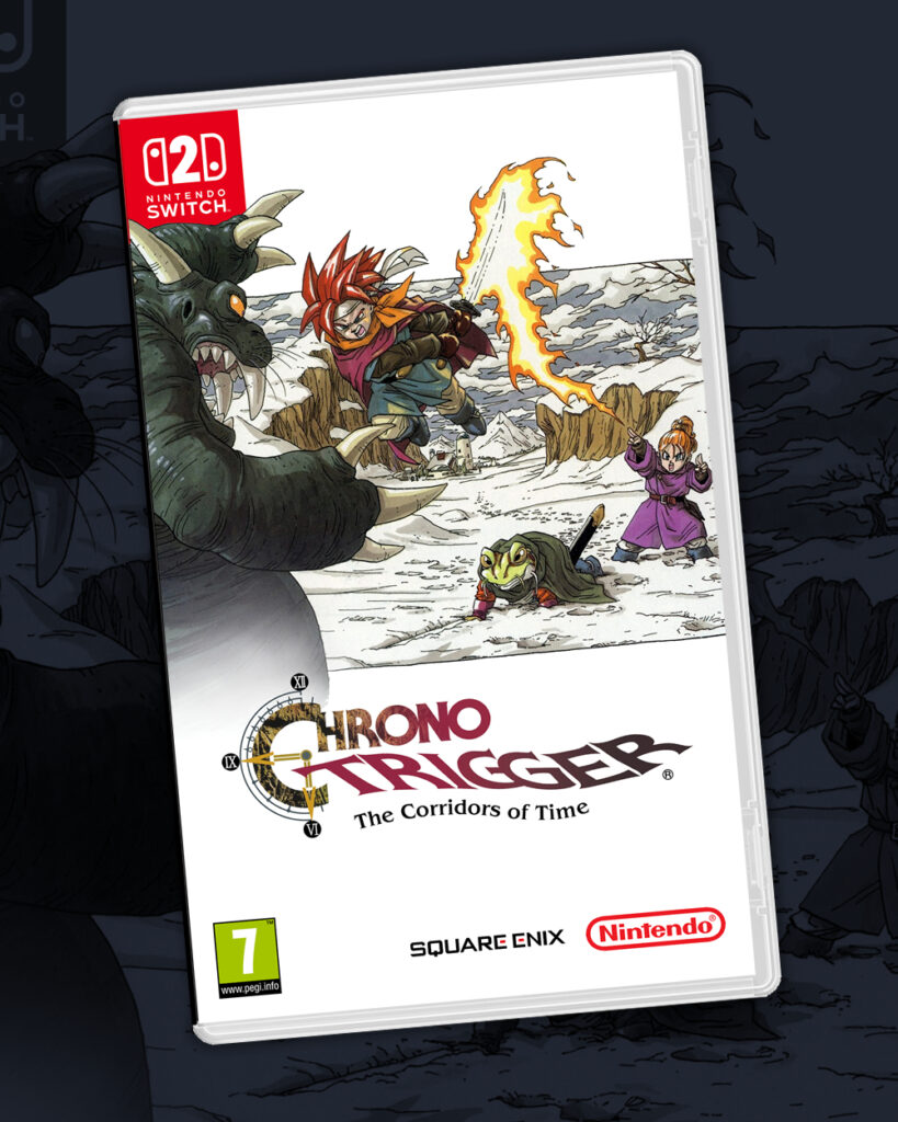 Mockup boxart of a Chrono Trigger remake for Switch 2