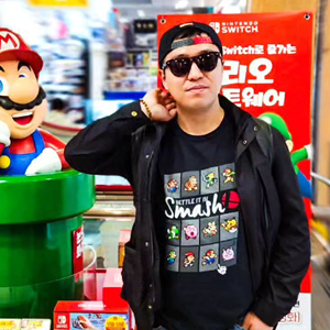 A smashing snap of the awesome @inho_nintendo_fan in our Settle it in Smash tee!