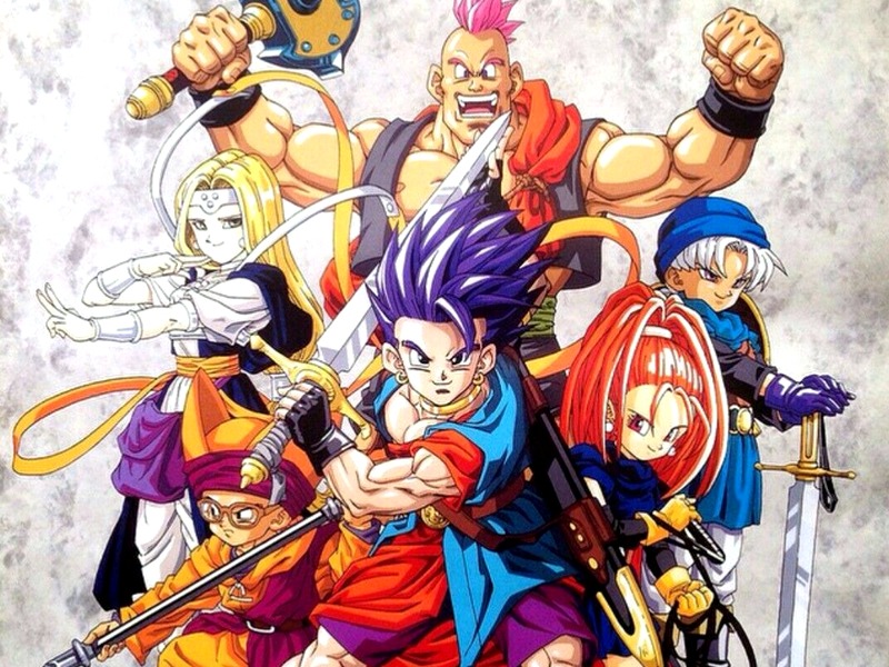 Illustrated concept art from Dragon Quest VI from Akira Toriyama. Part of an 2025 Video Game Anniversaries article.